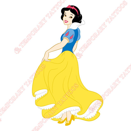 Snow White Customize Temporary Tattoos Stickers NO.3621